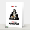 FANG-tastic Halloween Greeting Card