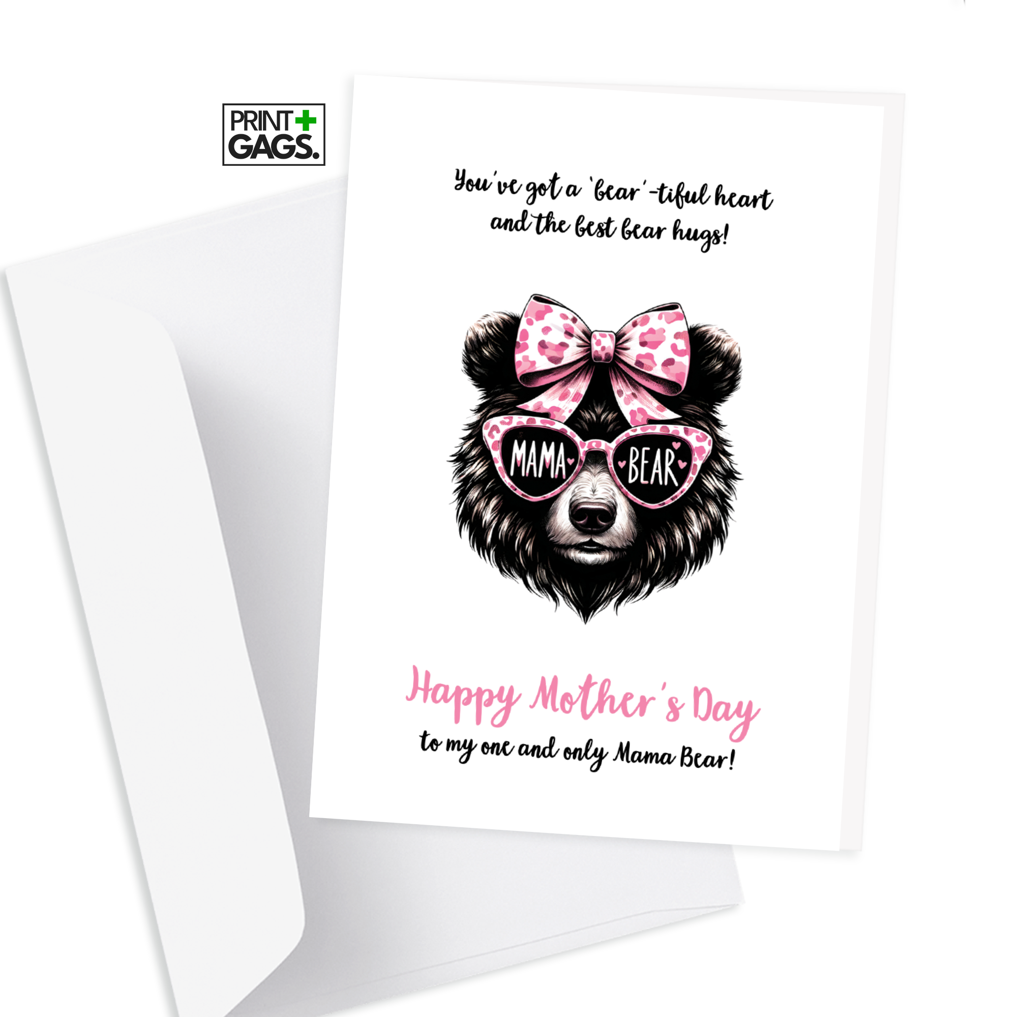 Mama Bear Mother's Day Greeting Card