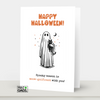 Meow-gnificent Halloween Greeting Card