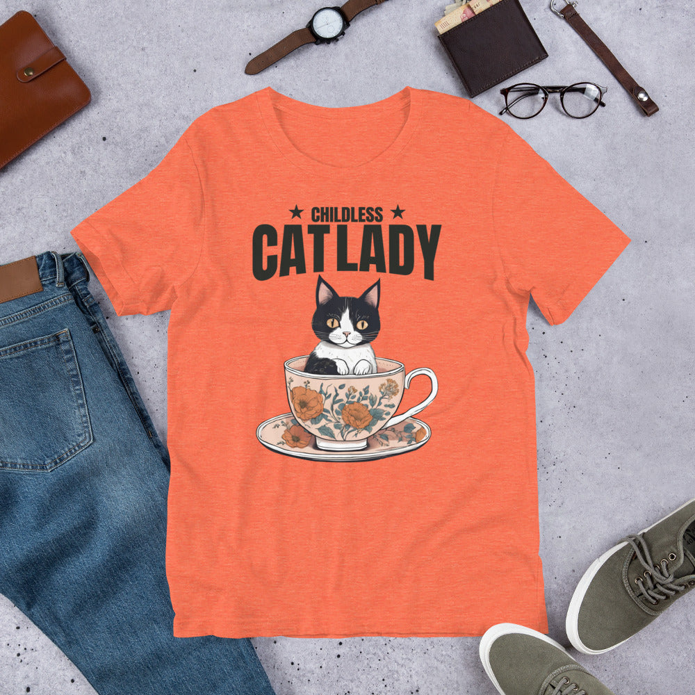 Childless Cat Lady T-shirt